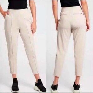 New ATHLETA Venice Pintuck Pant Jogger Abalone S